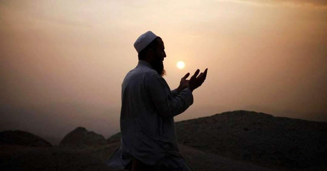 Muslim in prayer